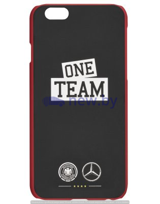 Пластиковый чехол для iPhone 6/6S Mercedes-Benz Cover for iPhone® 6/6s, ONE TEAM, Black, артикул B66958202
