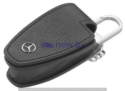 Кожаный футляр для ключей Mercedes-Benz Key Wallet Gen.5, Black, артикул B66958404