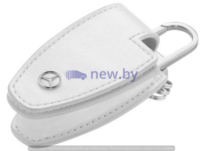 Кожаный футляр для ключей Mercedes-Benz Key Wallet Gen.5, White, артикул B66958405