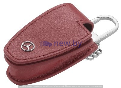 Кожаный футляр для ключей Mercedes-Benz Key Wallet Gen.5, Red, артикул B66958406