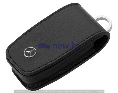 Кожаный футляр для ключей Mercedes-Benz Key Wallet, Gen. 6, Black, артикул B66958408
