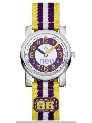 Детские наручные часы Mercedes-Benz Boys' Watch, Purple/Yellow, артикул B66958448