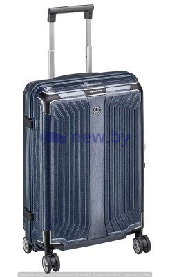 Чемодан для ручной клади Mercedes-Benz Suitcase, Lite Cube, Spinner 55, Denim Blue, by Samsonite, артикул B66958483