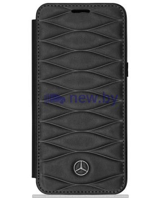 Кожаный чехол-книжка для Samsung Galaxy S8 Mercedes Cover, Booktype, Black, артикул B66958606
