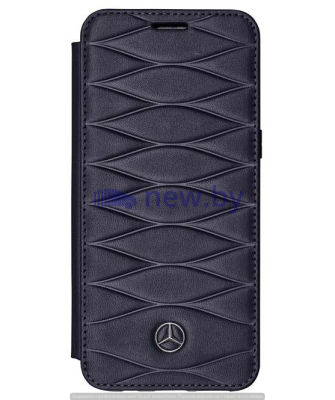 Кожаный чехол-книжка для Samsung Galaxy S8 Mercedes Cover, Booktype, Blue, артикул B66958607
