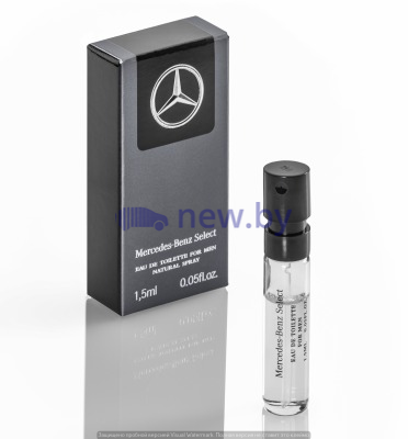 Пробник, мужская туалетная вода Mercedes-Benz Select Perfume Men, Sample, артикул B66958768