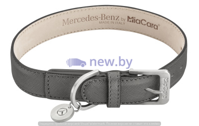 Ошейник для собаки Mercedes-Benz Dog Collar, by MiaCara, Grey, артикул B66958833