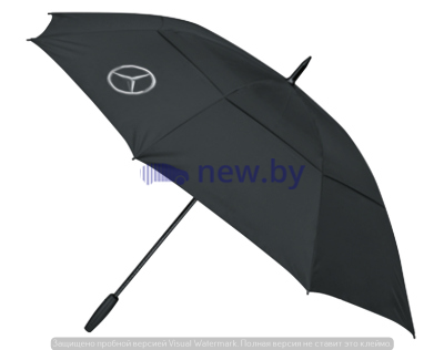 Зонт-трость Mercedes-Benz Golf Stick Umbrella Black NM, артикул B66958963