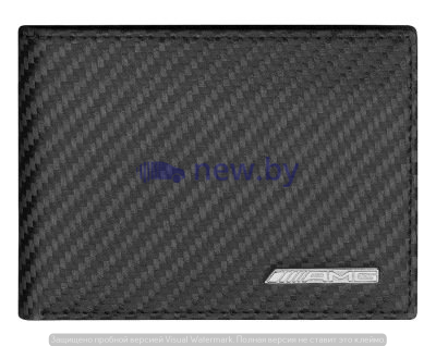 Кожаный кошелек Mercedes-Benz Mini wallet, AMG, Carbon Look, артикул B66959996