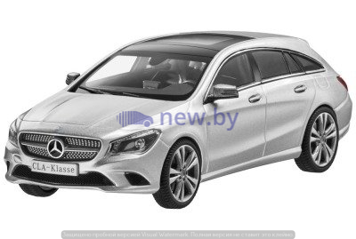 Модель Mercedes-Benz CLA-Klasse, Shooting Brake, Polar Silver, Scale 1:43, артикул B66960348