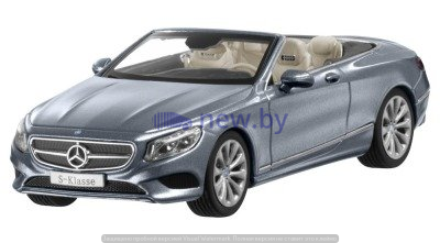 Модель Mercedes-Benz S-Klasse, Cabriolet, Scale 1:43, Selenite Gray Metallic, артикул B66960352