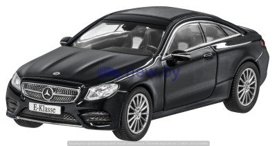 Модель Mercedes-Benz E-Class Coupe (C238), AMG Line, Scale 1:43, Obsidian Black, артикул B66960403