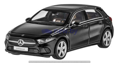 Модель Mercedes-Benz A-Class (W177), Progressive Line, Scale 1:43, Cosmos Black, артикул B66960426