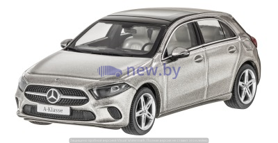 Модель Mercedes-Benz A-Class (W177), Progressive Line, Scale 1:43, Mojave Silver, артикул B66960427