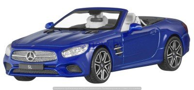 Модель Mercedes-Benz SL, Roadster, Scale 1:43, Brilliant Blue, артикул B66960533