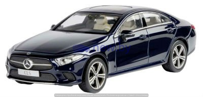 Модель автомобиля Mercedes CLS, Cavansite Blue, Scale 1:43, артикул B66960543