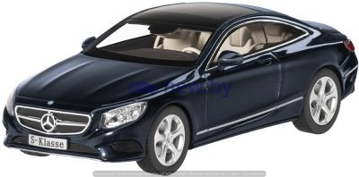 Модель автомобиля Mercedes S-Class Coupe, Scale 1:43, Cavansite Blue, артикул B66961241