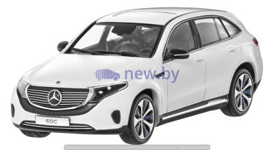 Модель автомобиля Mercedes-Benz EQC 400 4Matic (N293), Silver, Scale 1:43, артикул B66963755