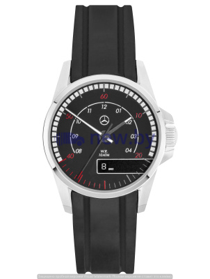 Наручные часы Mercedes-Benz Men’s Watch, Trucks, Black / Silver, артикул B67871195