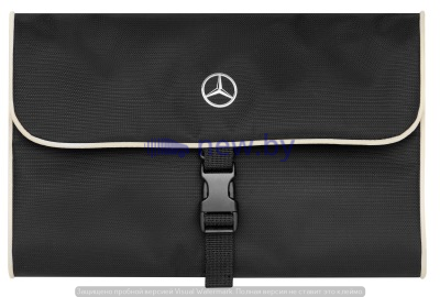 Дорожный несессер Mercedes-Benz Washbag, black / beige, артикул B67871199