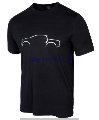 Мужская футболка Mercedes-Benz Men's T-Shirt, X-Class, Black, артикул B67871269