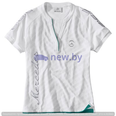 Женская футболка Mercedes Women's T-shirt, White, артикул B67995167