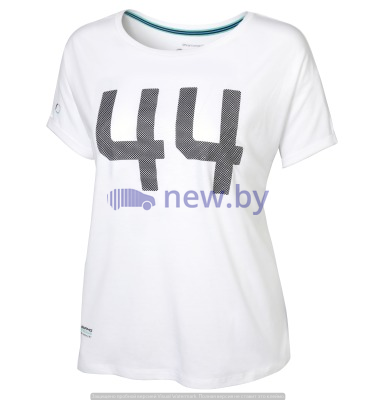 Женская футболка Mercedes AMG Petronas Women's T-shirt, Lewis Hamilton, MY2019, артикул B67996185