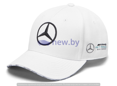 Бейсболка Mercedes F1 Cap Valtteri Bottas, White, Edition 2019, White, артикул B67996278