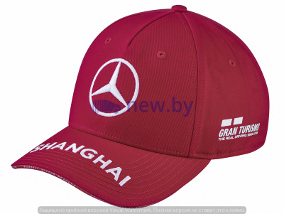 Бейсболка Mercedes F1 Cap Lewis Hamilton, Special Edition China 2019, Red, артикул B67996280