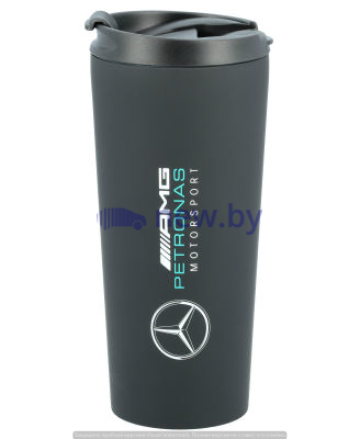Термокружка Mercedes-AMG Petronas Motorsport Thermo Mug, Black, артикул B67996329