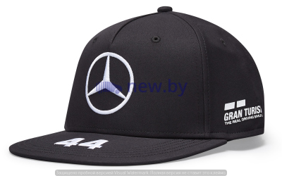 Бейсболка Mercedes F1 Flat Brim Cap Lewis Hamilton, Edition 2020, Black, артикул B67996330