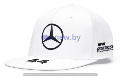 Бейсболка Mercedes F1 Flat Brim Cap Lewis Hamilton, Edition 2020, White, артикул B67996331