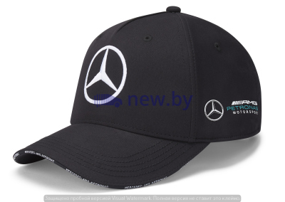 Бейсболка Mercedes F1 Team Cap, Season 2020, Black, артикул B67996399