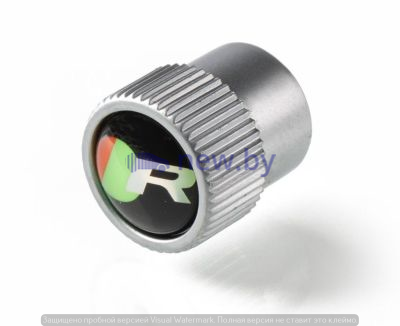 Набор из 4-х колпачков ниппелей Jaguar Valve Stem Marcue Caps, R-Type Logo, 2017, артикул C2D54162