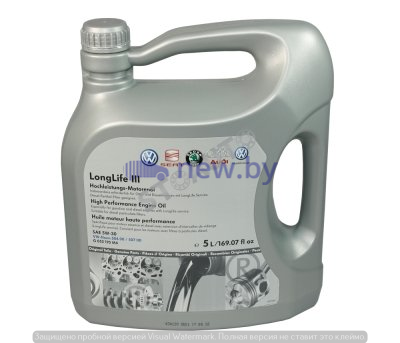 Синтетическое моторное масло VAG LongLife III 5W-30 (5 л) NM, артикул GR52195M4