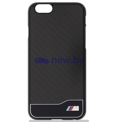 Крышка-чехол BMW для iPhone 6 M-Collection Carbon & Aluminium Finish, Black, артикул J5200000089