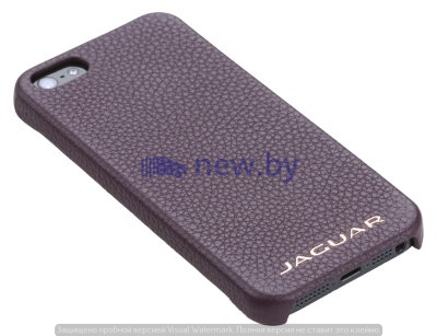 Кожаная крышка для iPhone 5 Jaguar Leather Case, Bordeaux, артикул JAPH260PLA