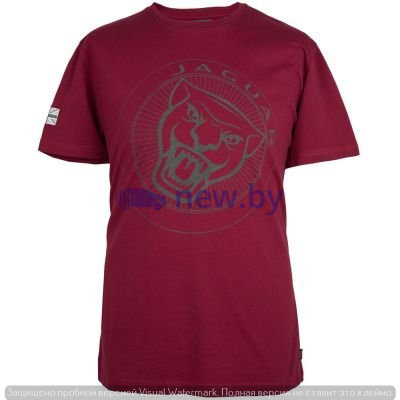 Мужская футболка Jaguar Men's Large Growler Graphic T-shirt, Red / Grey, артикул JATM003RDB