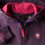 Толстовка для девочек Jaguar Girls' Sweet Jacket, Purple, артикул JBEC175PUS Толстовка для девочек Jaguar Girls' Sweet Jacket, Purple, артикул JBEC175PUS