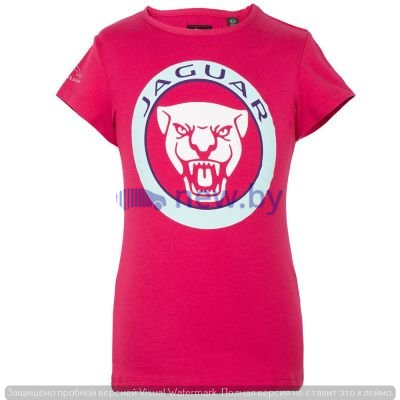 Футболка для девочек Jaguar Girls' Growler Graphic T-Shirt, Pink, артикул JBTC039PNO
