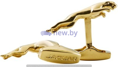 Позолоченные запонки Jaguar Leaper Cufflinks, Gold Plated 2018, артикул JDCF926GDA