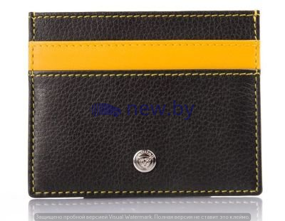 Кожаный футляр для кредитных карт Jaguar Ultimate Card Case, Black, артикул JDLG717BKA