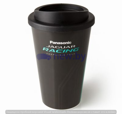 Термокружка Panasonic Jaguar Racing Travel Mug, Black, артикул JDMG250BKA