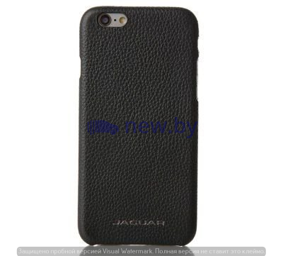 Кожаная крышка-чехол Jaguar для iPhone 7 Plus Leather Case, Black, артикул JDPH860BKA