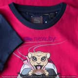 Футболка для девочек Jaguar Girls' Car Graphic T-Shirt, Pink/Navy, артикул JDTC813PNQ Футболка для девочек Jaguar Girls' Car Graphic T-Shirt, Pink/Navy, артикул JDTC813PNQ