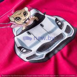Футболка для девочек Jaguar Girls' Car Graphic T-Shirt, Pink/Navy, артикул JDTC813PNQ Футболка для девочек Jaguar Girls' Car Graphic T-Shirt, Pink/Navy, артикул JDTC813PNQ