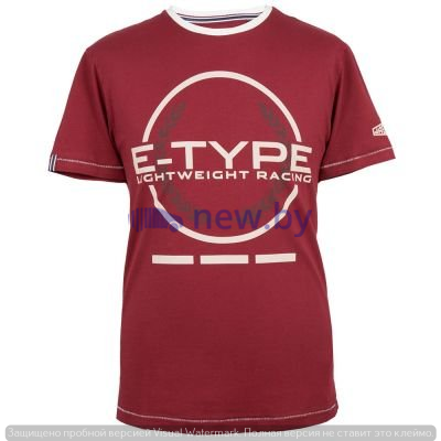 Мужская футболка Jaguar Men's Heritage Graphic T-Shirt, Red, артикул JDTM702RDB