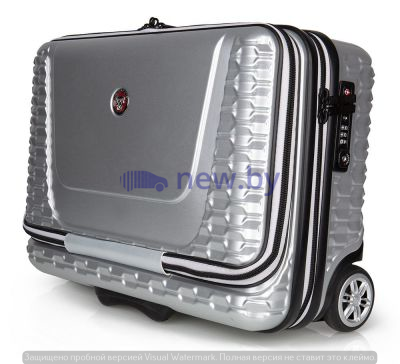 Компактный чемодан Jaguar Hard Case Business, Silver, артикул JELU257SLA