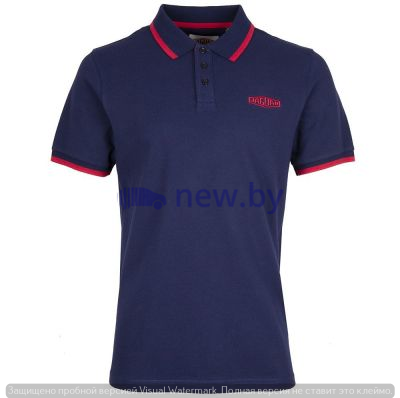 Мужская рубашка-поло Jaguar Men's Heritage Polo Shirt, Cotton, Navy, артикул JFPM347NVB