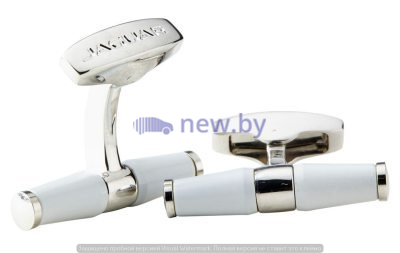 Запонки Jaguar Bar Cufflinks White, артикул JJCLBARW
